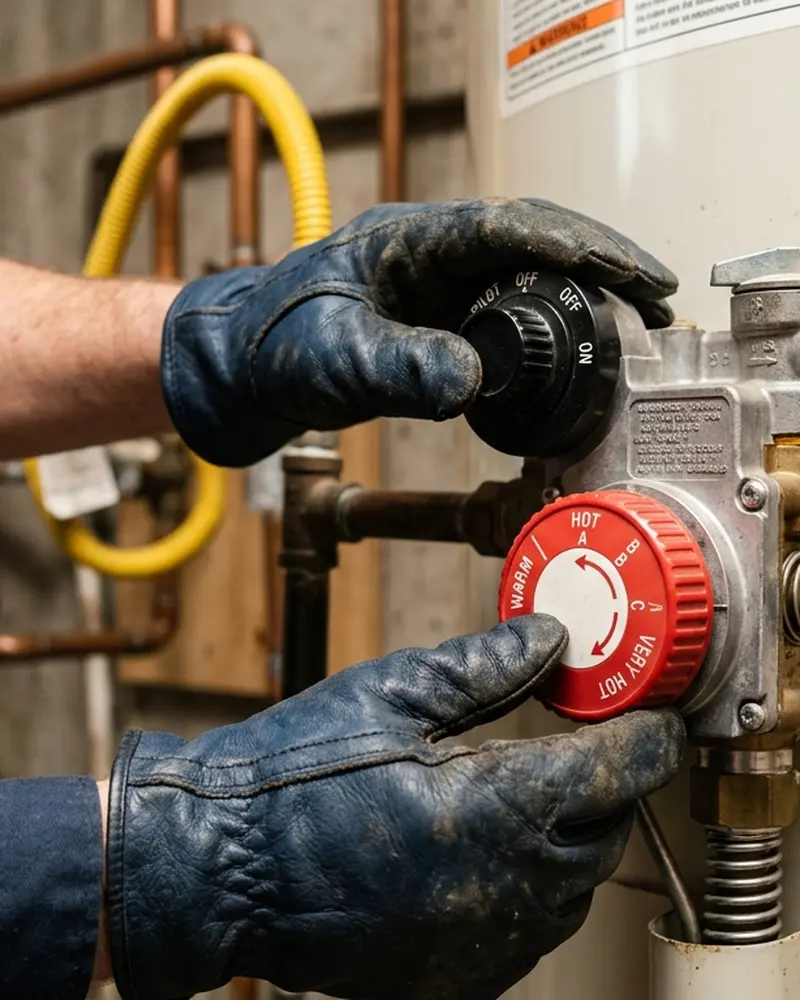 Close-up of Pipe Repair & Repiping work by Water Heater Jockey in South Glens Falls